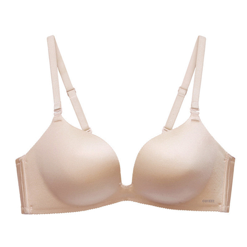 Bra Thin Sexy Small Chest Flat Chest Gathered Up Bra