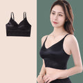 Breathable drop cup bra