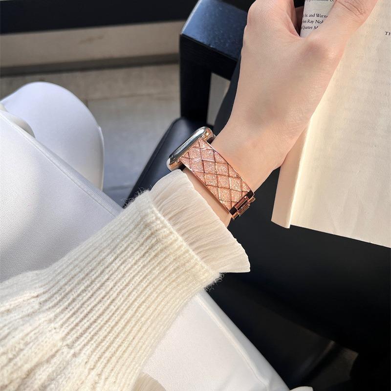 New Strap New Diamond Lattice Sand Metal