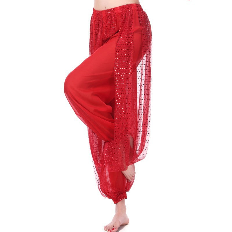 Indian Dance Sequined Bloomers For Women