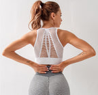 Breathable mesh sports Bra