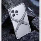 Aluminum Alloy Case New Hollow-out Frameless Heat Radiating Phone Shell