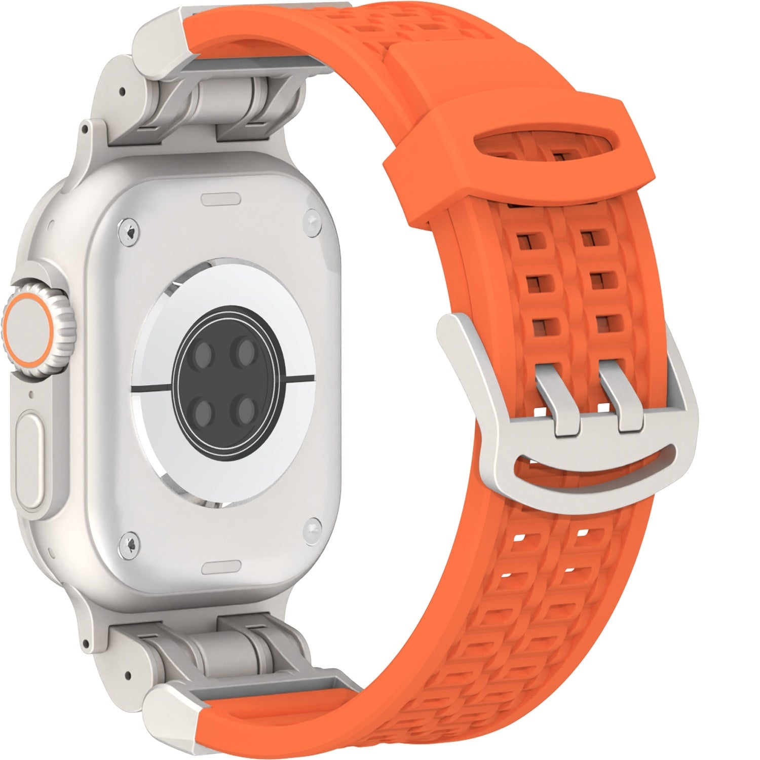 Watch Band 10 Generation Ultra2 Mech Metal Silicone Strap