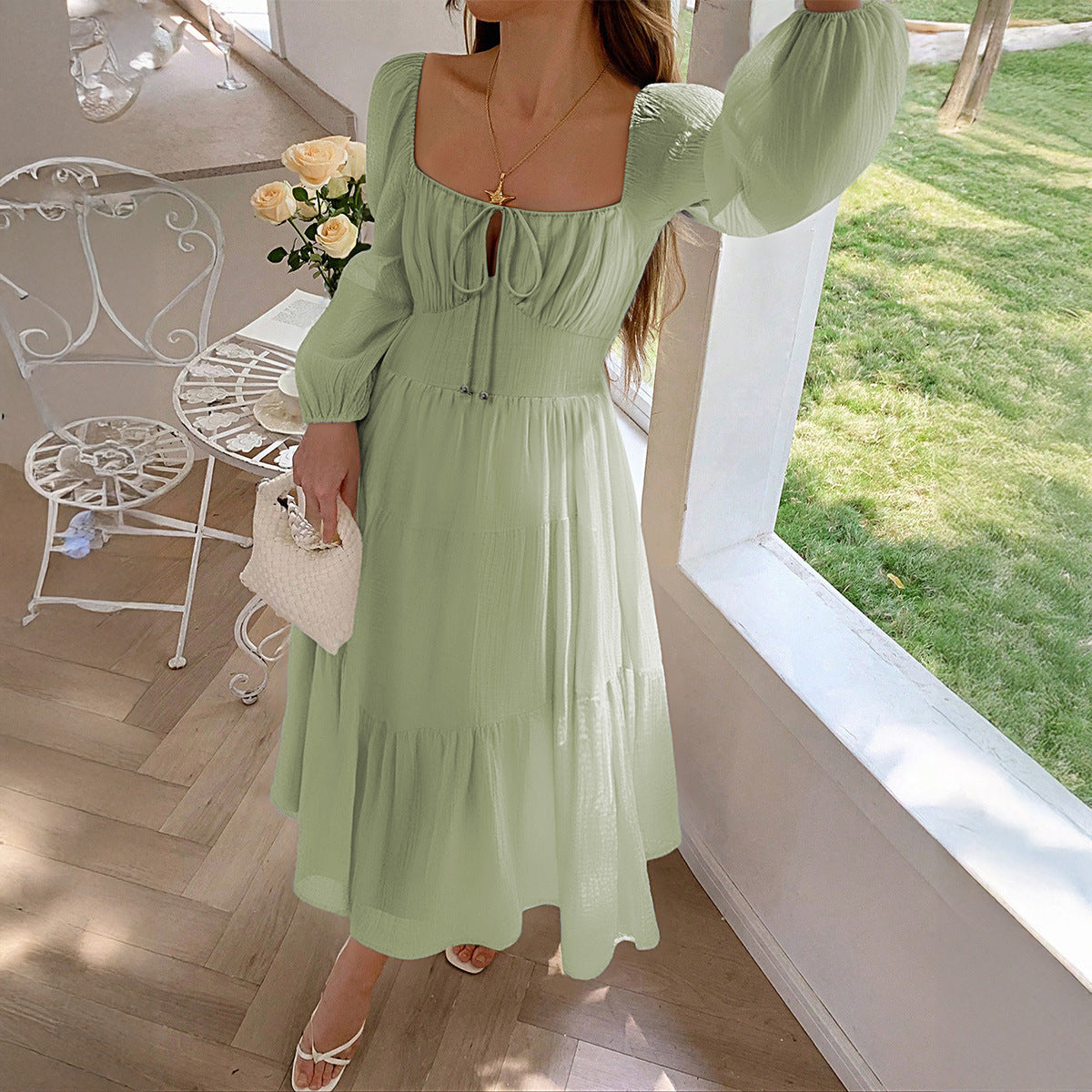 Small Sling Seaside Atmosphere Dress Women's Clothing