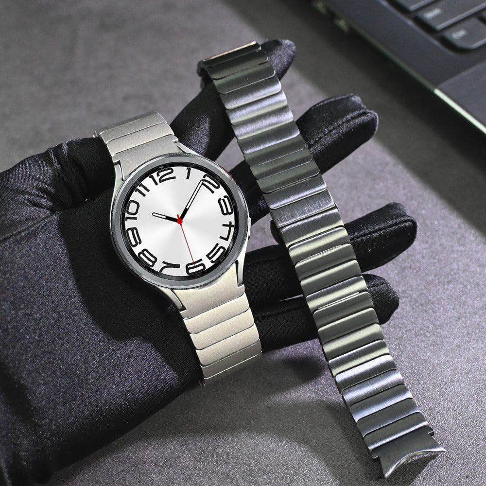 Butterfly Clasp Metal Stainless Steel Strap