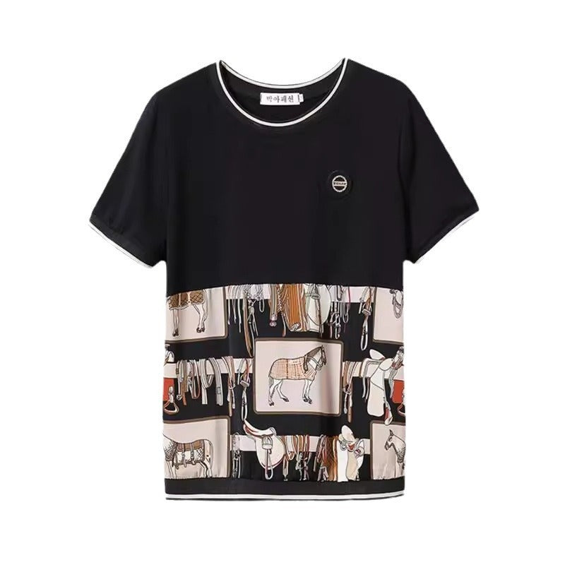 Summer Plus Size T-shirt Women's Clothing