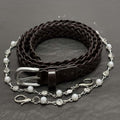 Hand-woven Decorative Pearl Waist Chain