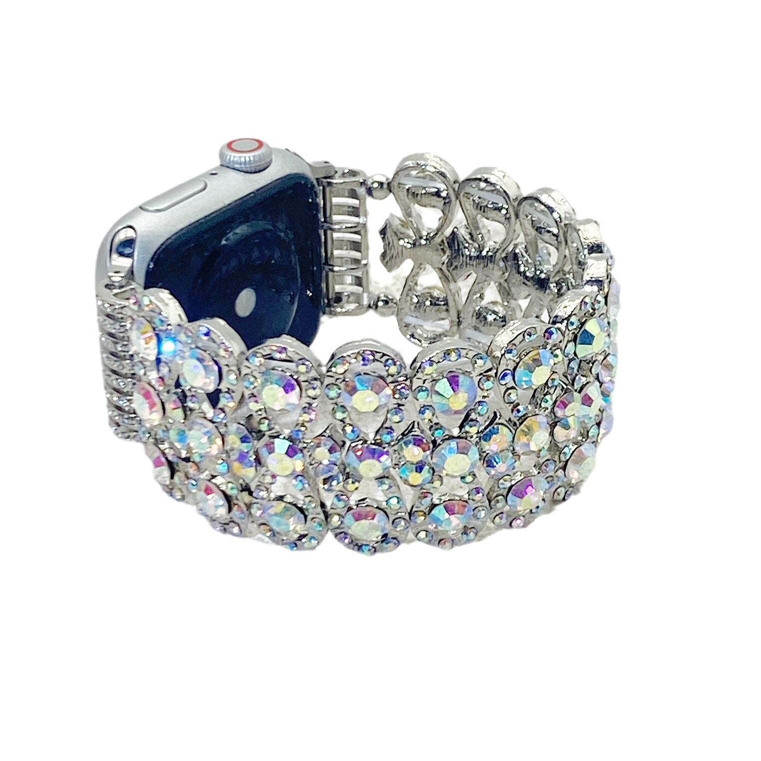 Handmade Smart Watch Glass Crystal Strap