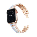 Rainbow Zinc Alloy Steel Band Metal Strap