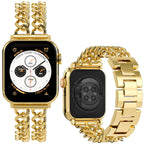 Stainless Steel Metal Strap Denim Chain Wrist Strap